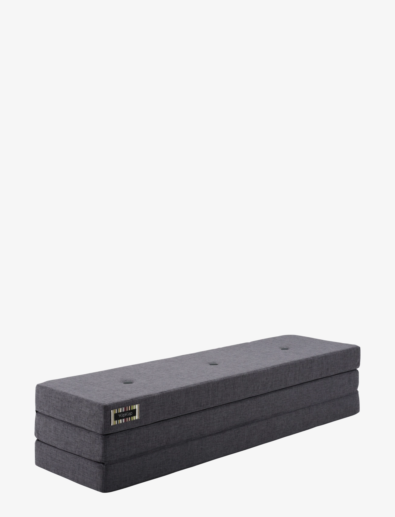 By KlipKlap Kk 3 Fold Blue Grey W. Grey, Sofas, Grå, Str: ONE SIZE