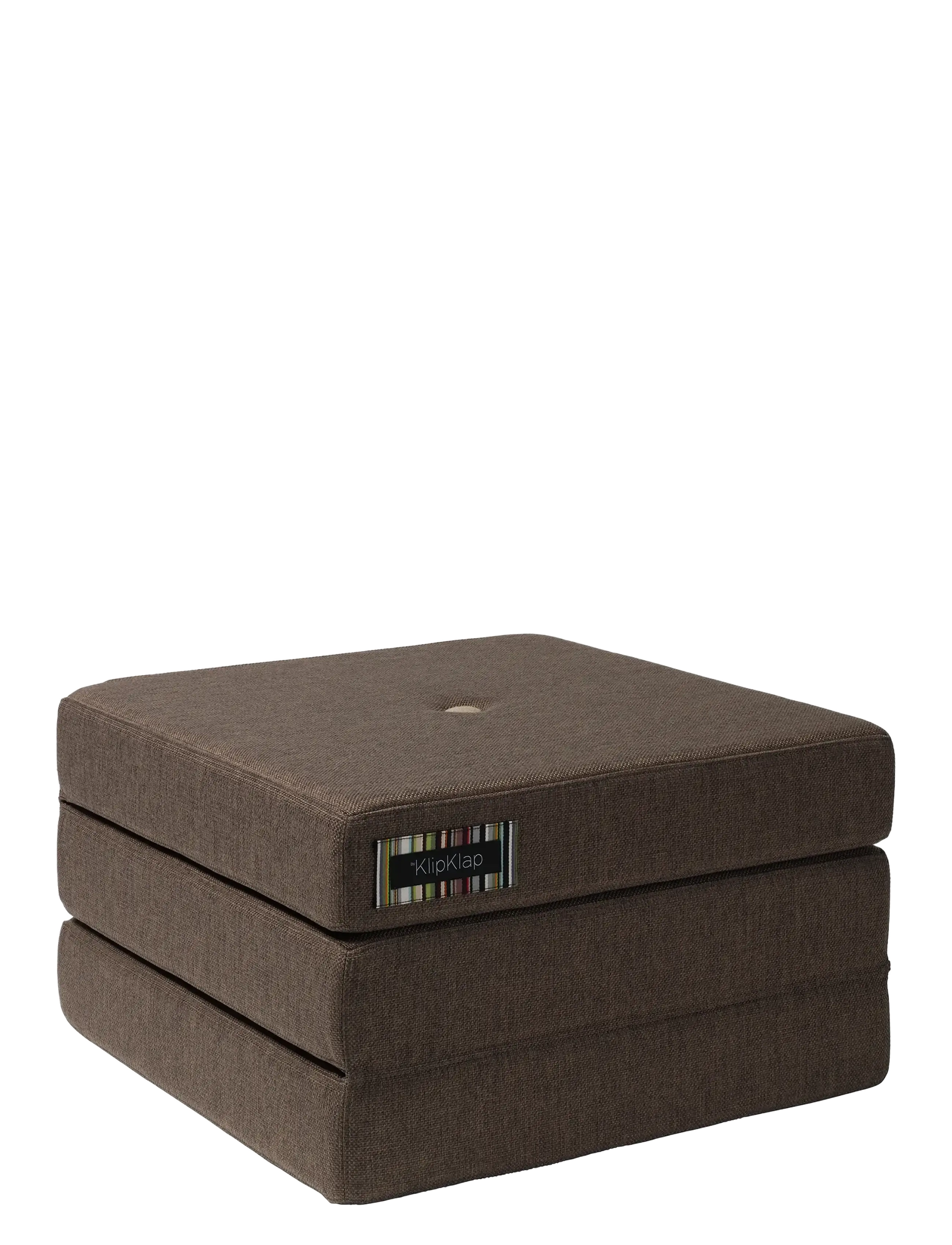 By KlipKlap Kk 3 Fold Single Brown W. Sand, Sofas, Brun, Str: ONE SIZE