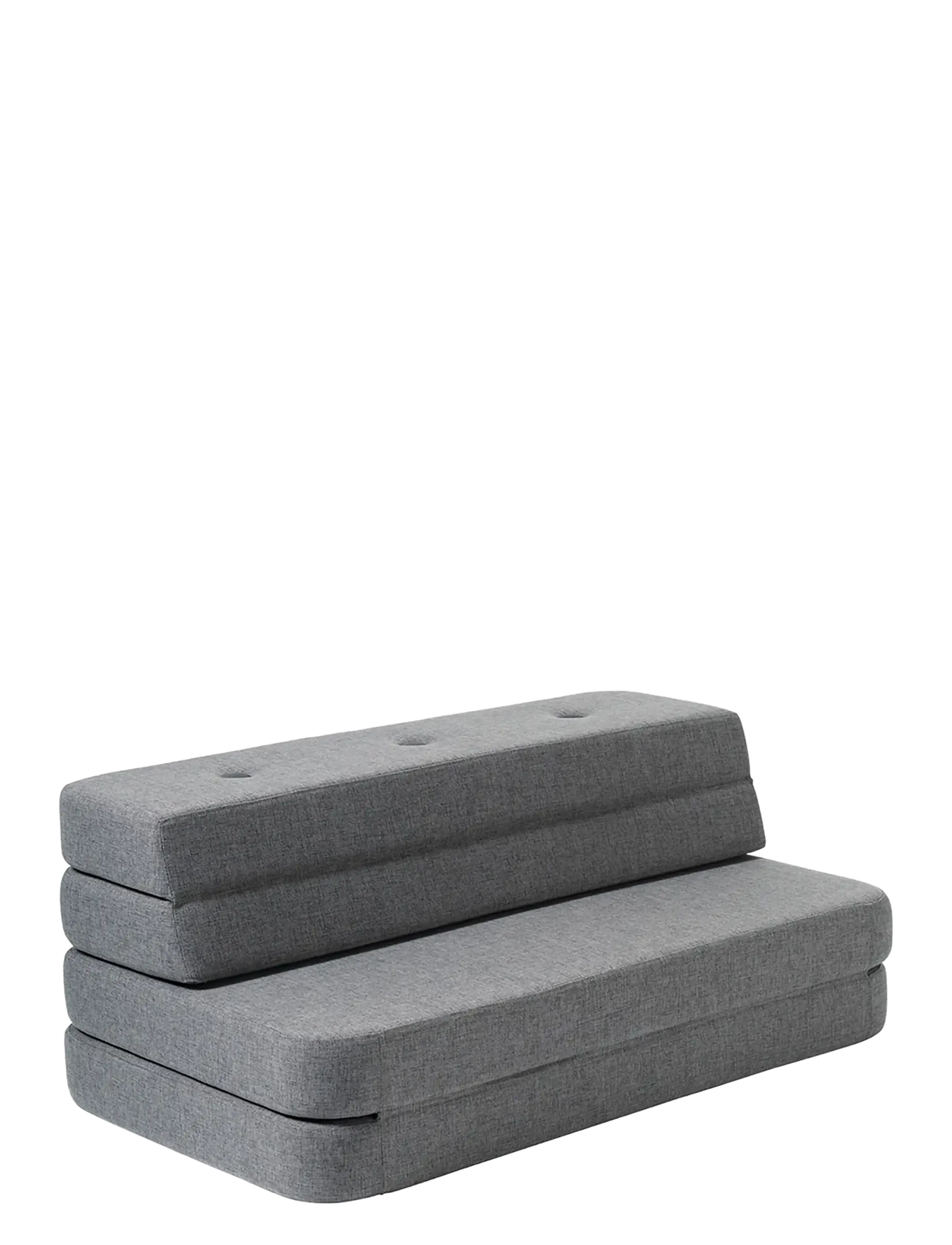 By KlipKlap - KK 3 Fold Sofa - Blue Grey w. Grey - grey - 2
