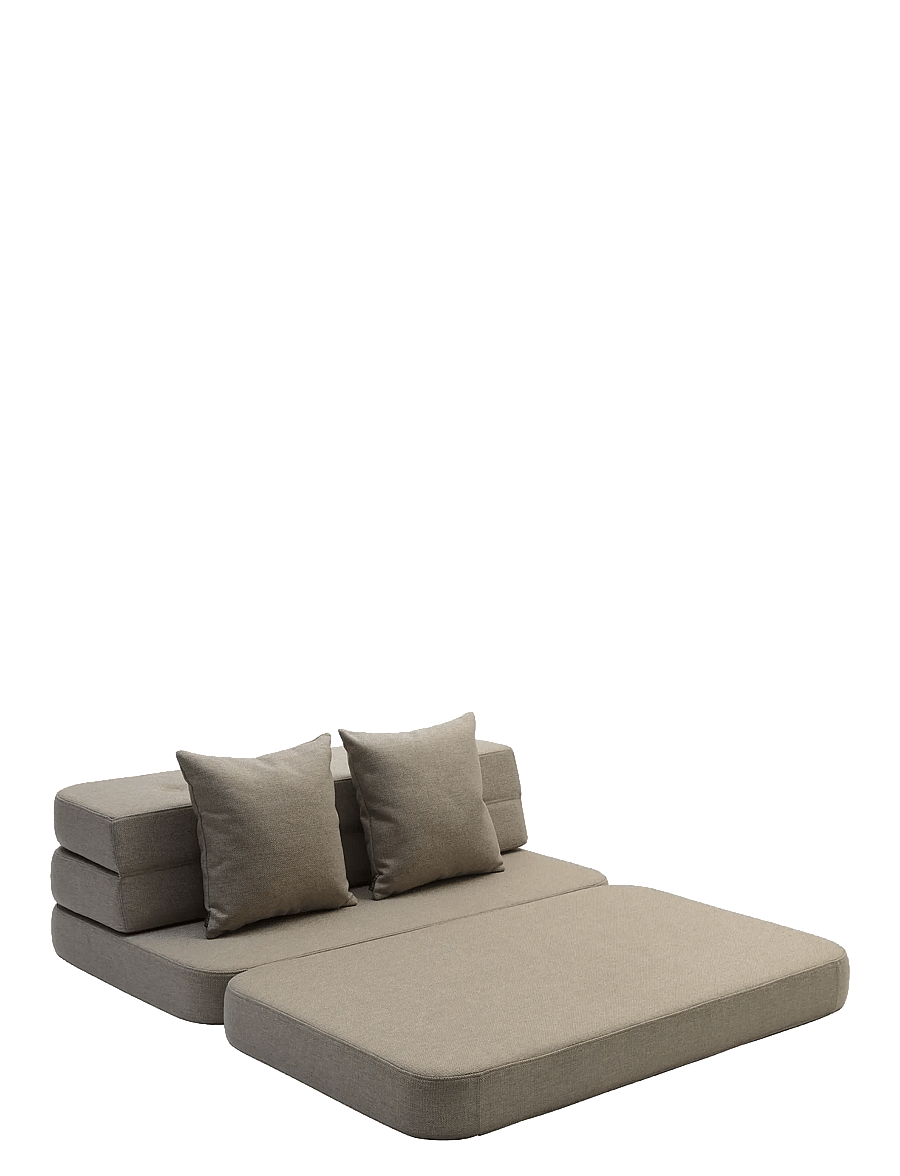 By KlipKlap - KK 3 Fold Sofa - Sand w. Sand - möbler - beige - 2