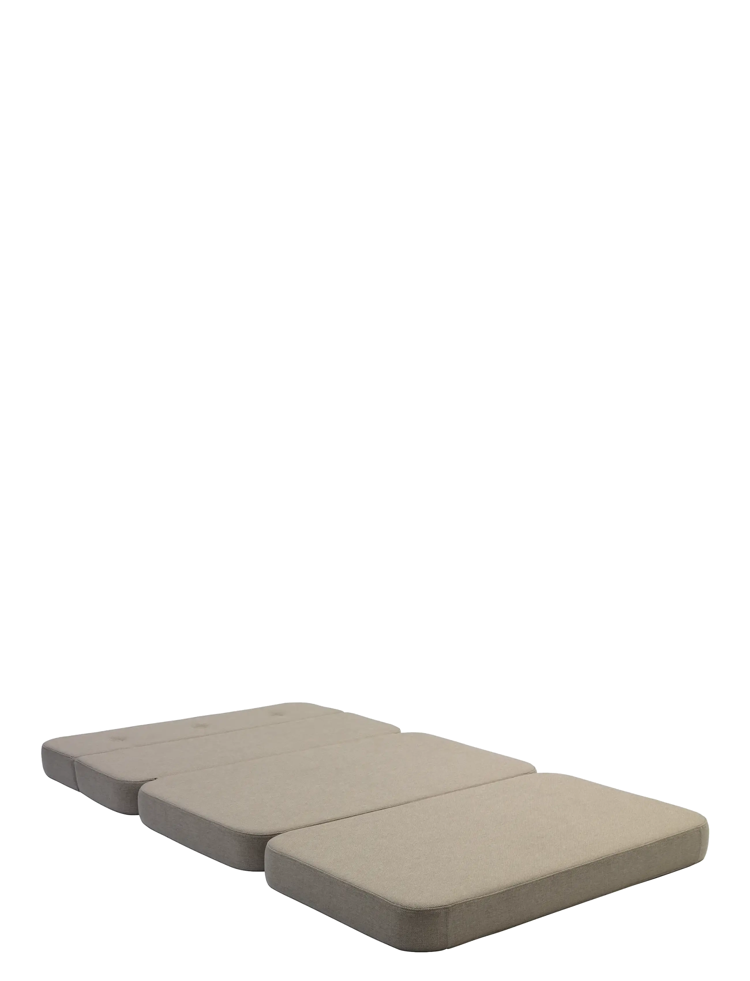 By KlipKlap - KK 3 Fold Sofa - Sand w. Sand - möbler - beige - 5