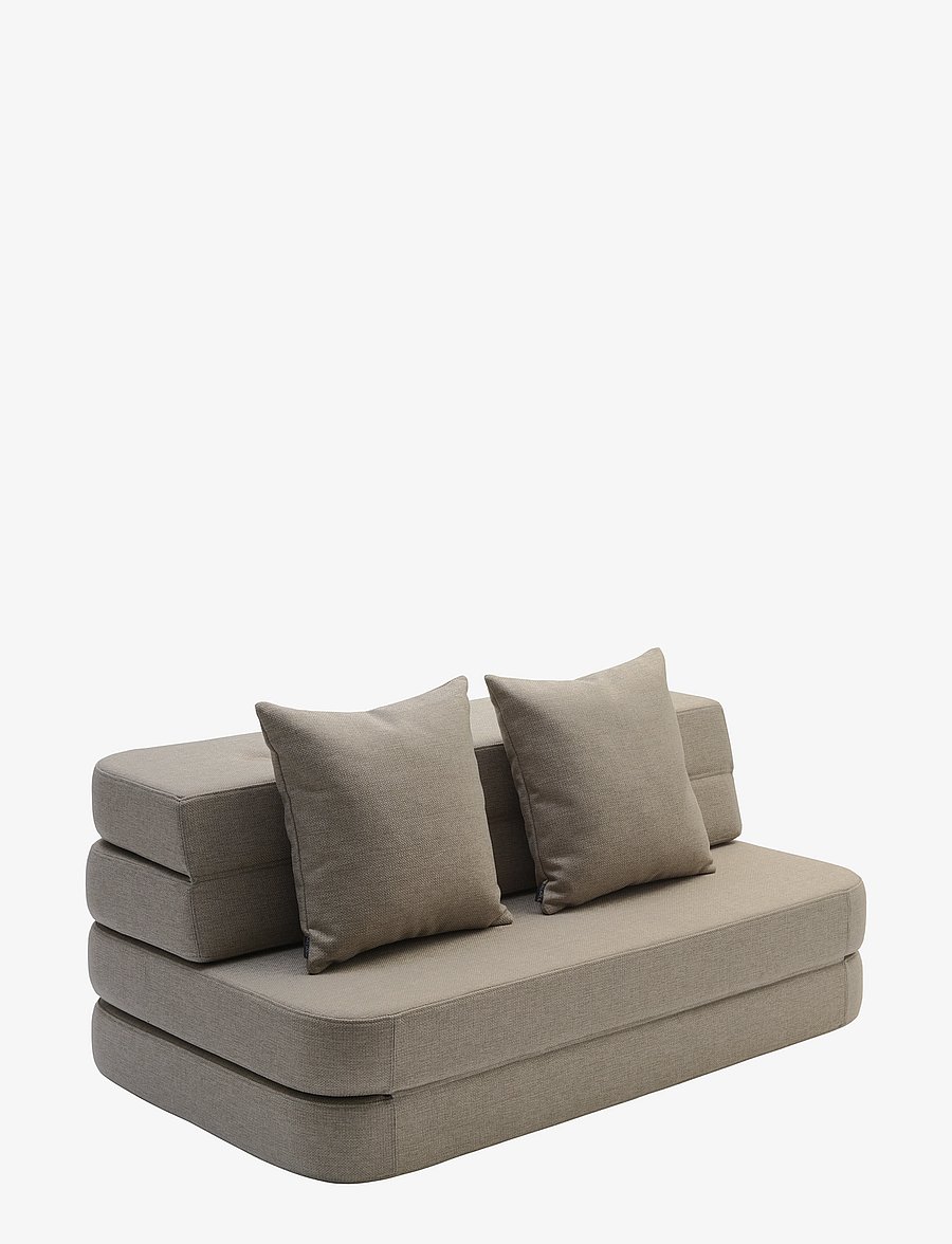 By KlipKlap - KK 3 Fold Sofa - Sand w. Sand - möbler - sand with sand - 1