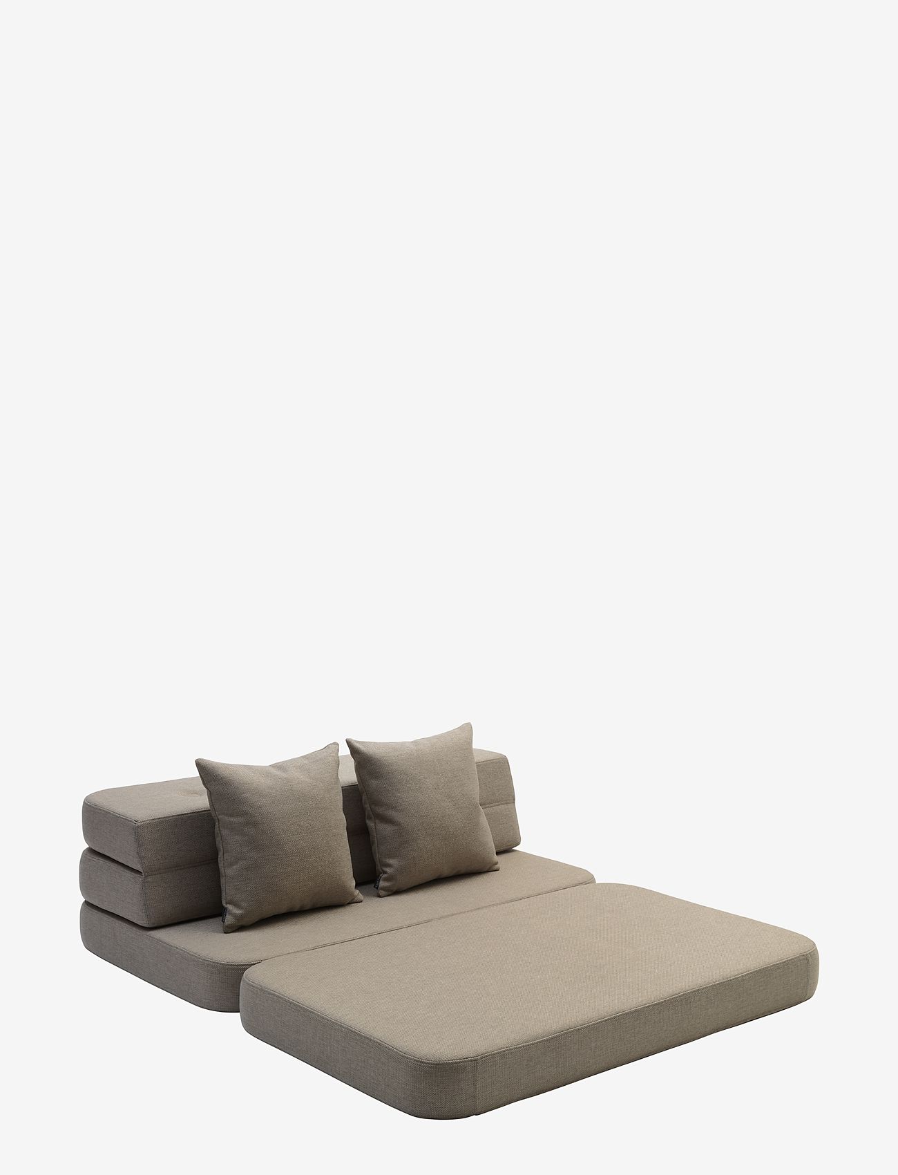 By KlipKlap - KK 3 Fold Sofa - Sand w. Sand - møbler - sand with sand - 2