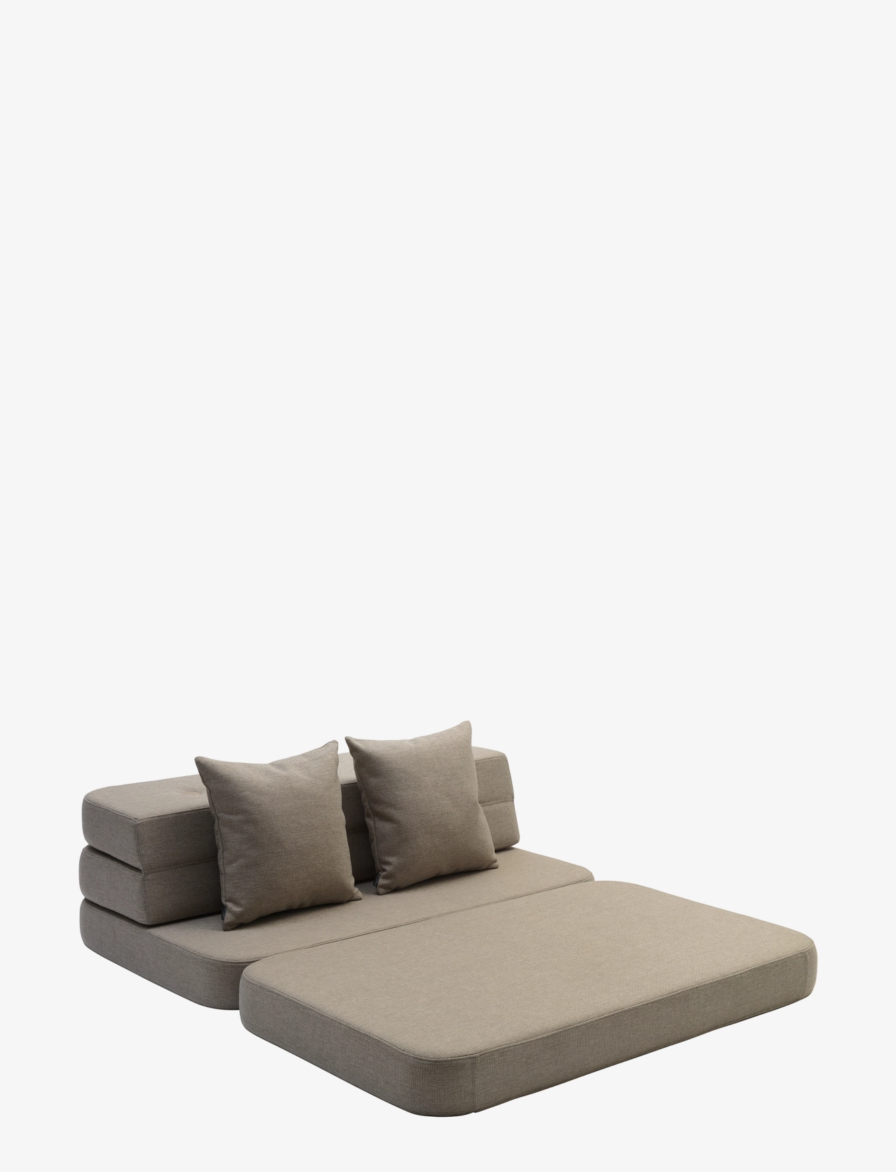 By KlipKlap - KK 3 Fold Sofa - Sand w. Sand - möbler - sand with sand - 2
