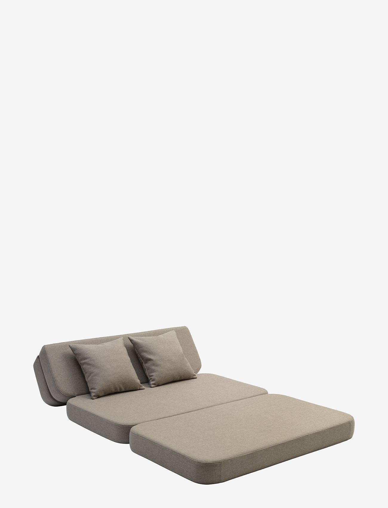 By KlipKlap - KK 3 Fold Sofa - Sand w. Sand - møbler - sand with sand - 3