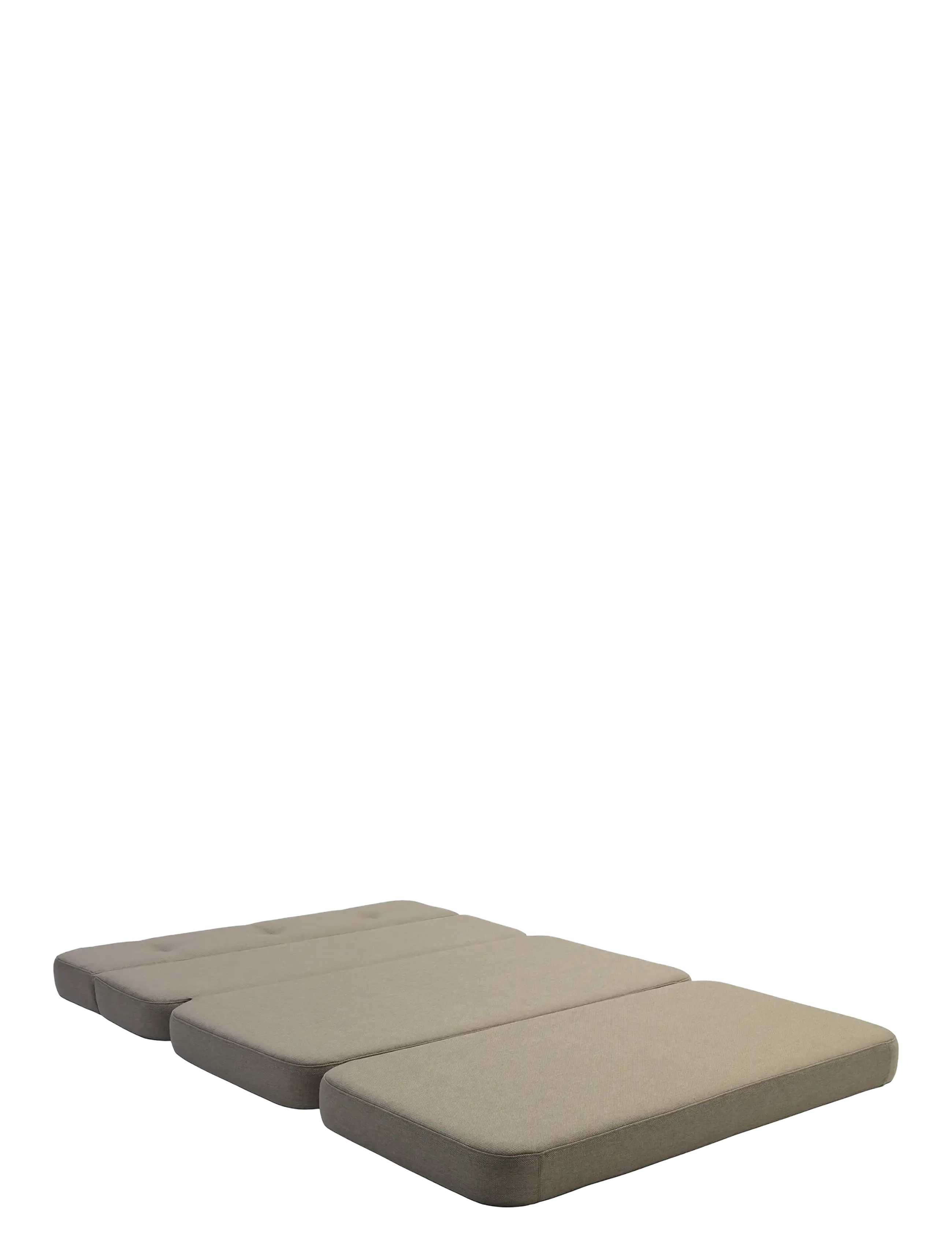 By KlipKlap - KK 3 Fold Sofa XL Soft - Sand w. Sand - beige - 4