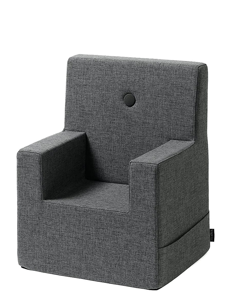 By KlipKlap - KK Kids Chair XL - Blue Grey w. Grey - stühle & hocker - grey - 1