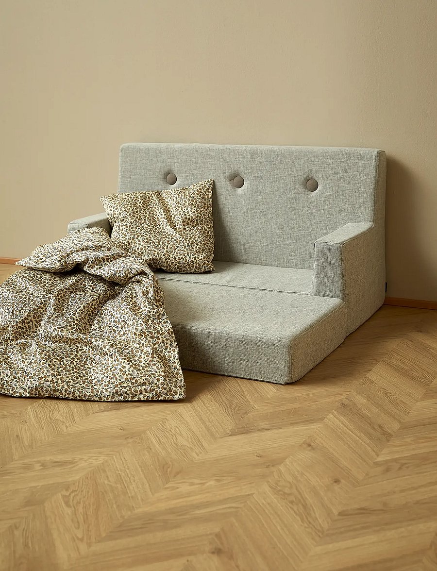 By KlipKlap - KK Kids Sofa - Beige w. Sand - möbler - beige - 0
