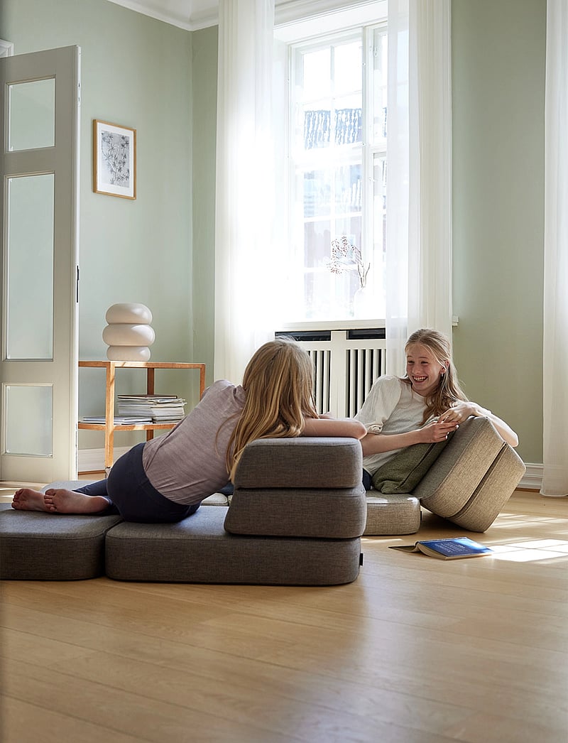 By KlipKlap - KK 3 Fold Sofa Single - Sand w. Sand - möbel - sand with sand - 4