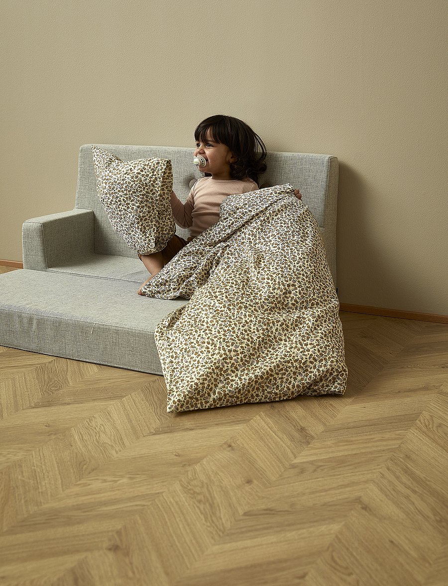 By KlipKlap - KK Kids Sofa - Beige w. Sand - húsgögn - beige with sand - 4