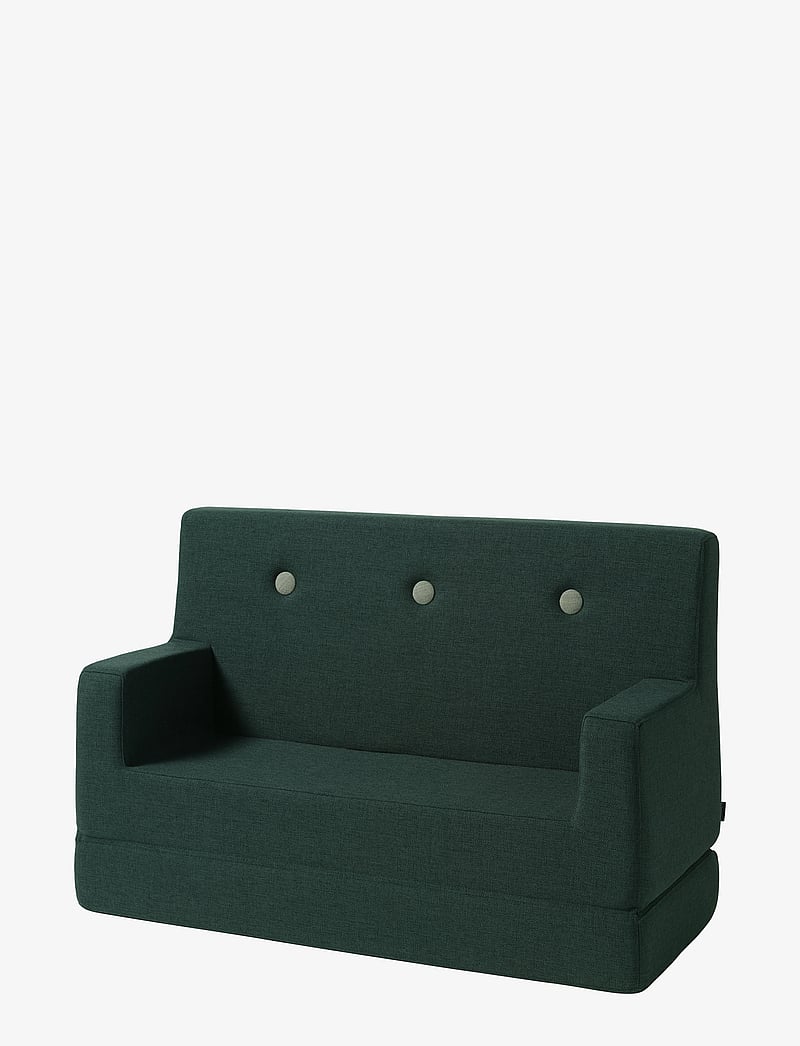 By KlipKlap - KK Kids Sofa - Deep Green w. Light Green - deep green with light green - 0