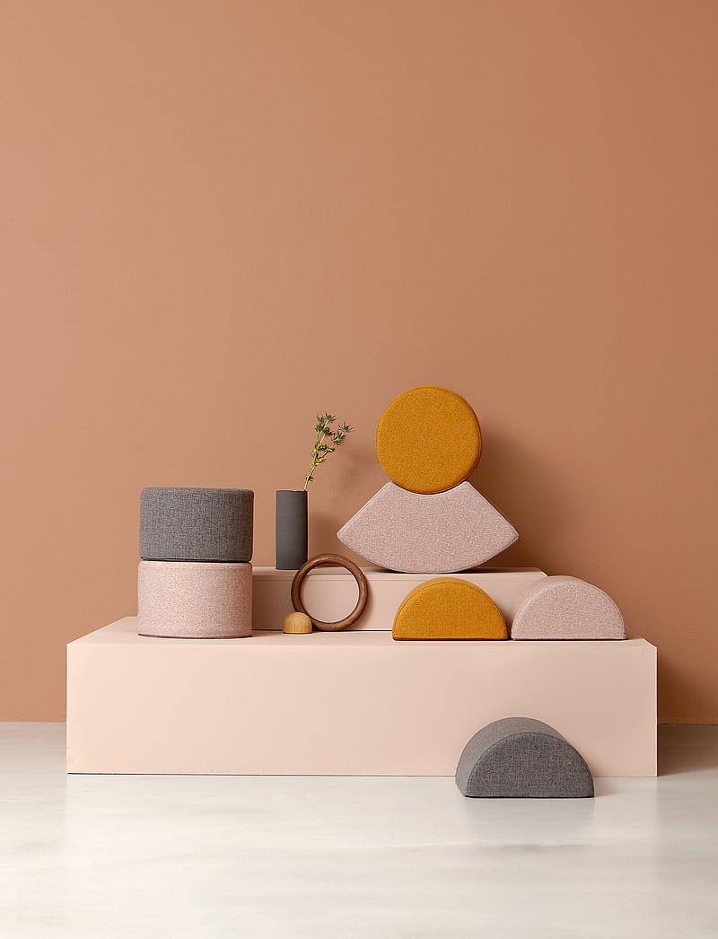 By KlipKlap - KK Circle - Soft Rose - pouffes - soft rose - 5