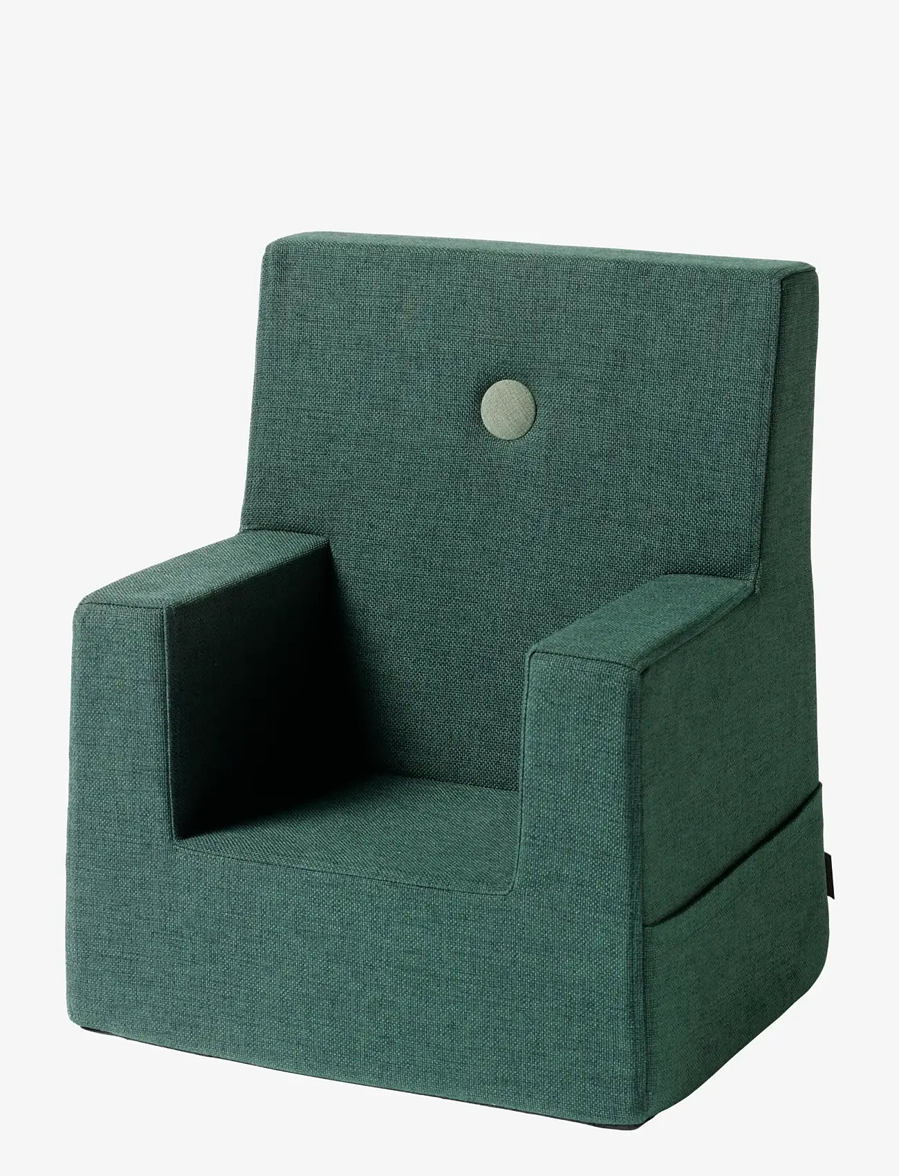 By KlipKlap - KK Kids Chair - Deep Green w. Light Green - stolar & pallar - deep green w. light green - 1
