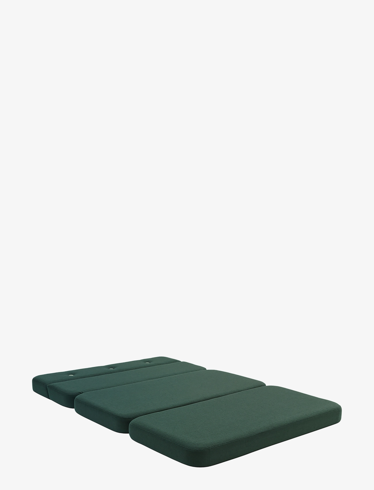 By KlipKlap - KK 3 Fold Sofa XL Soft - Deep Green w. Light Green - húsgögn - deep green w with light green - 5