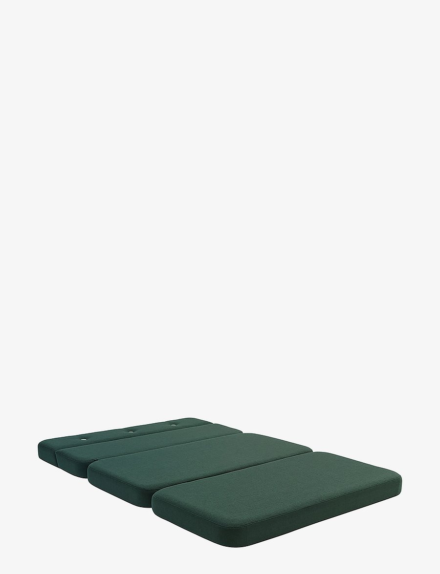 By KlipKlap - KK 3 Fold Sofa XL Soft - Deep Green w. Light Green - húsgögn - deep green w with light green - 5