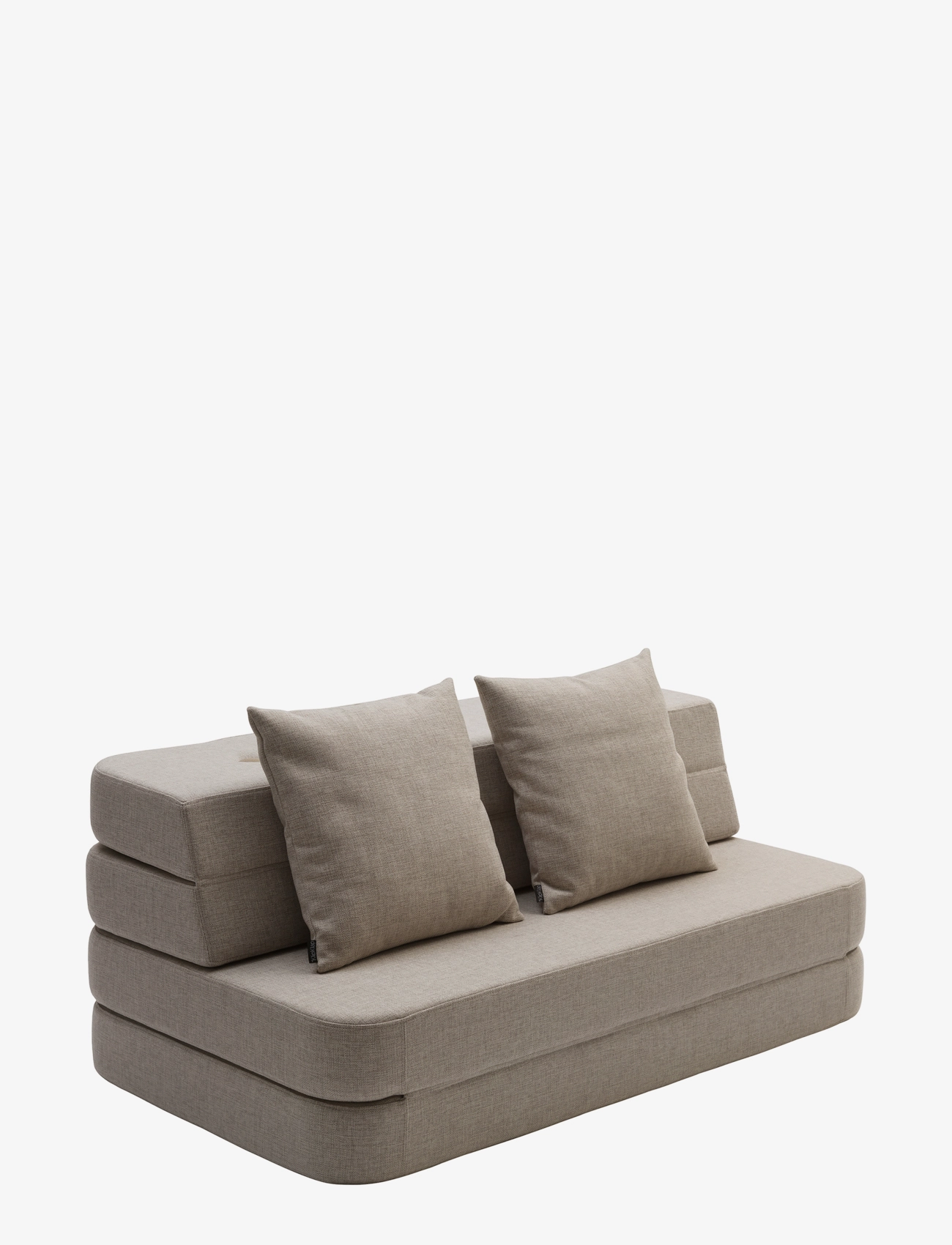 KK 3 Fold Sofa - Beige w. Sand - BEIGE WITH