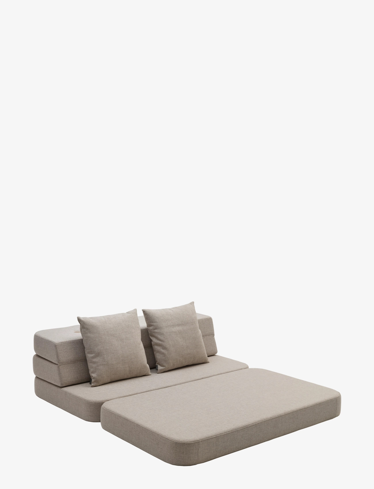 By KlipKlap - KK 3 Fold Sofa - Beige w. Sand - beige with sand - 1