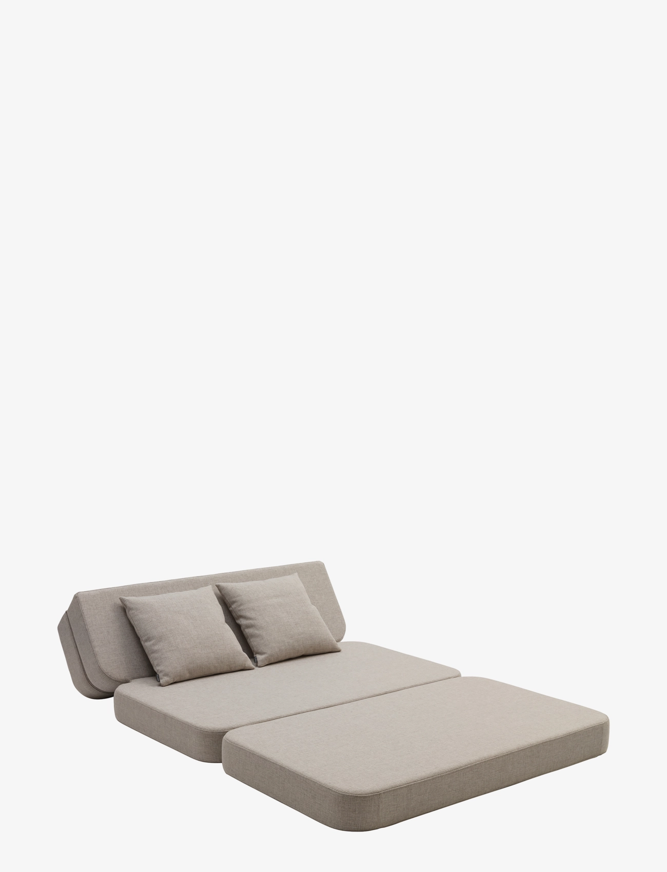 By KlipKlap - KK 3 Fold Sofa - Beige w. Sand - beige with sand - 2