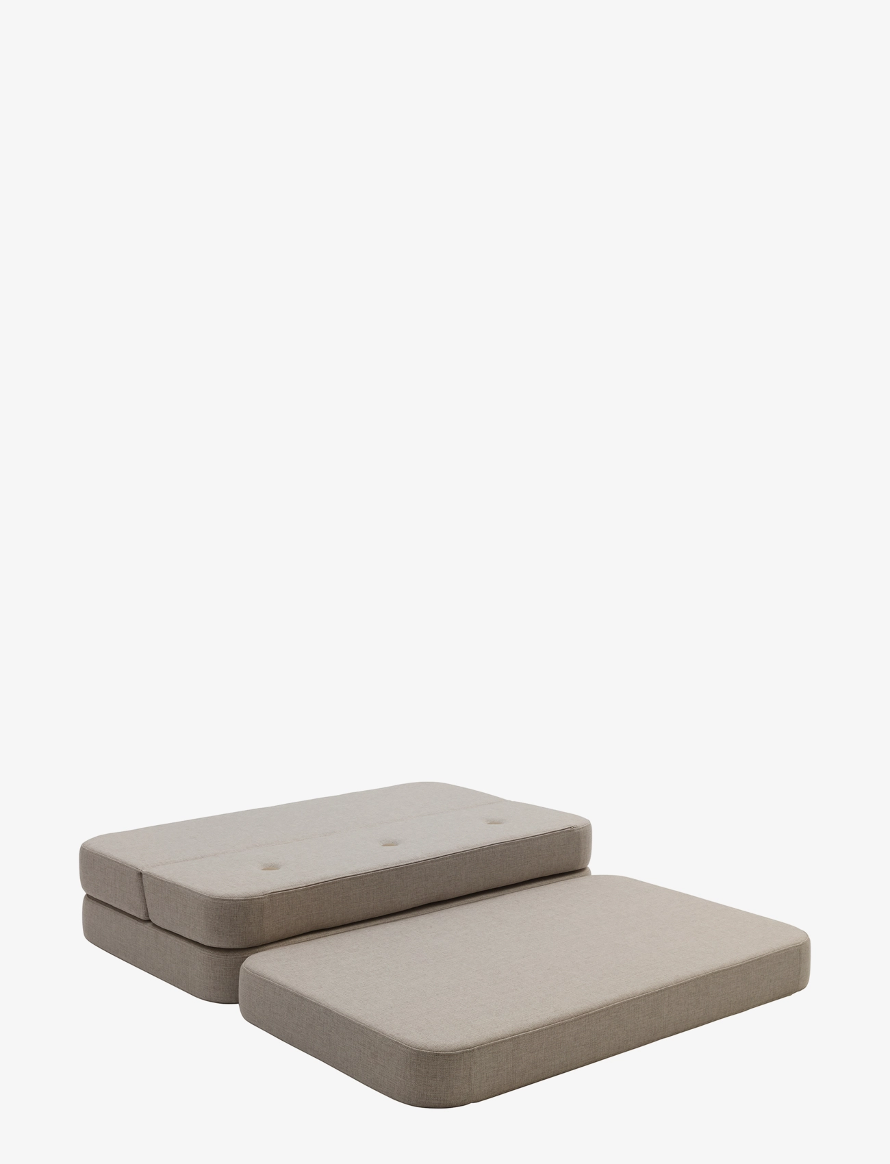 By KlipKlap - KK 3 Fold Sofa - Beige w. Sand - beige with sand - 3