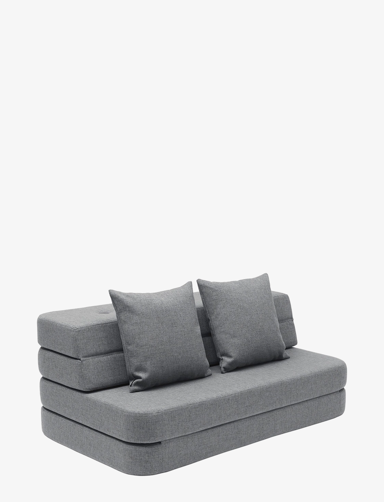 By KlipKlap - KK 3 Fold Sofa - Blue Grey w. Grey - blue grey with grey - 1