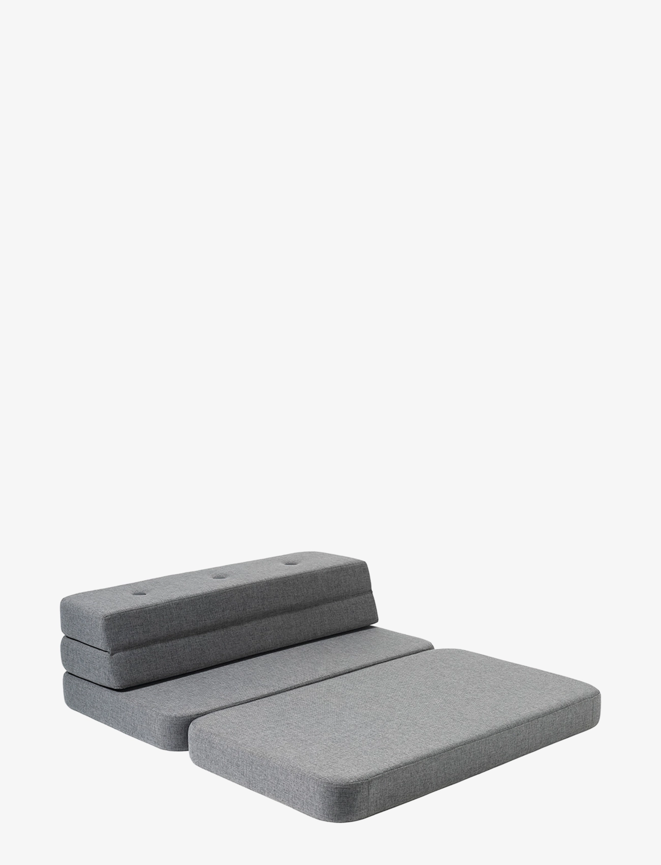 By KlipKlap - KK 3 Fold Sofa - Blue Grey w. Grey - blue grey with grey - 4