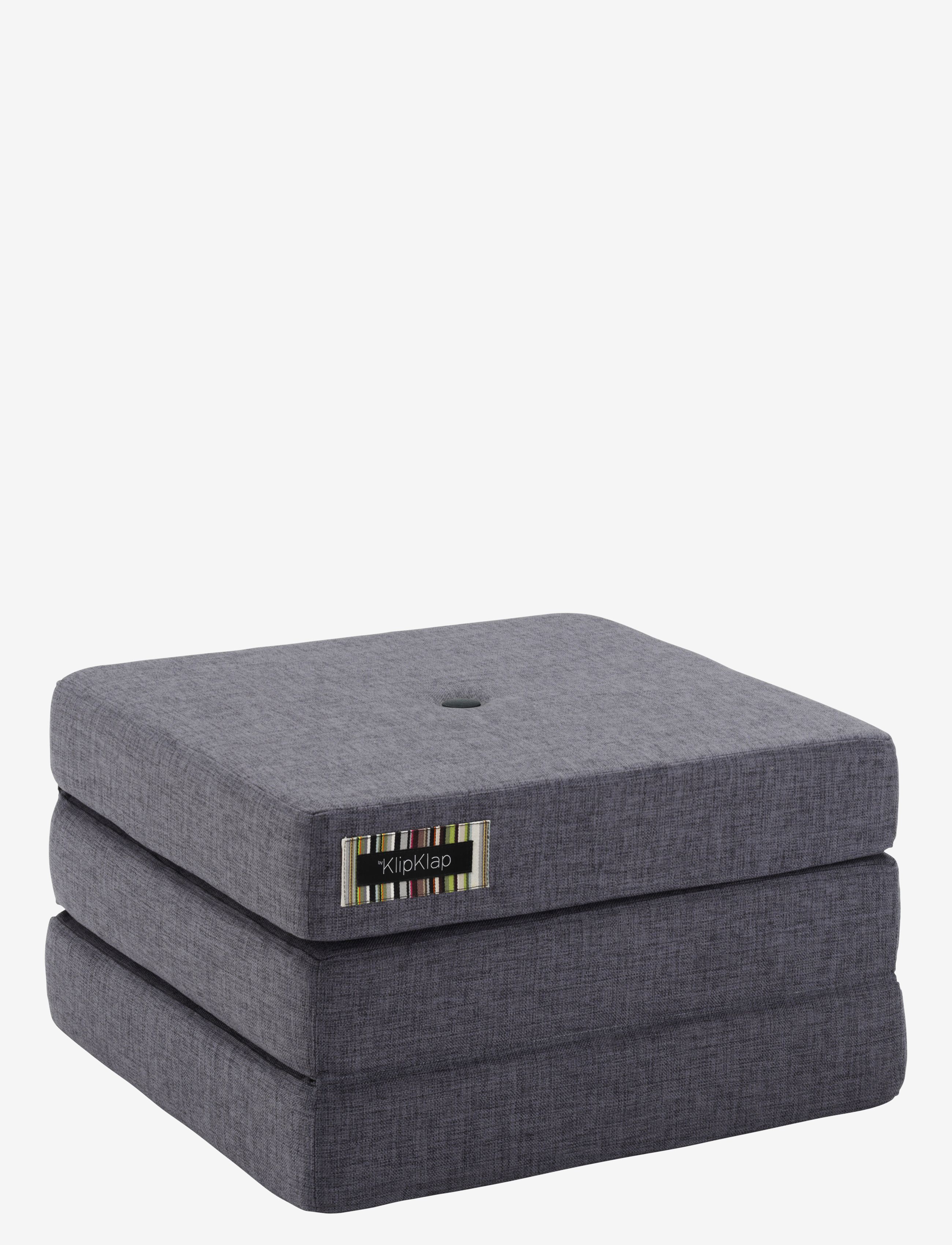 By KlipKlap Kk 3 Fold Single Blue Grey W. Grey, Puffer, Grå, Str: ONE SIZE