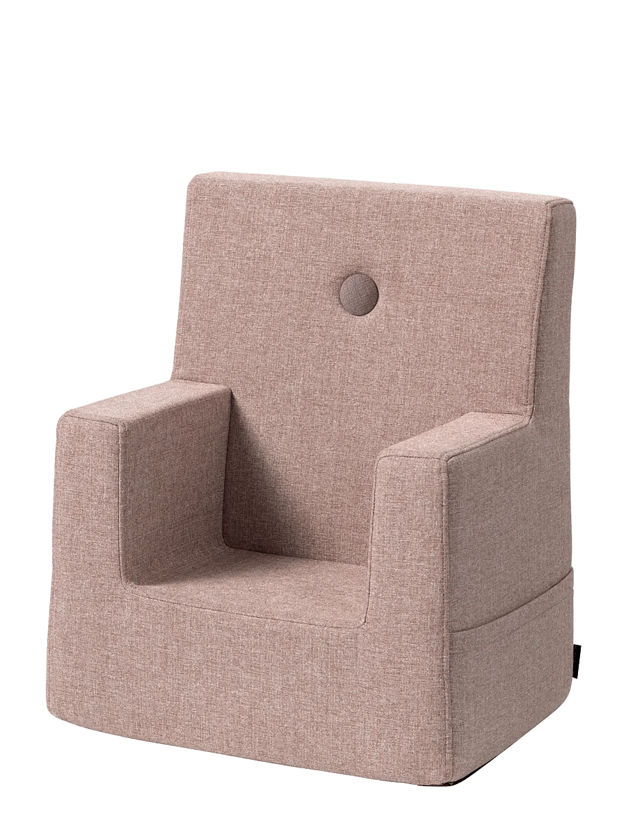 By KlipKlap - KK Kids Chair - Soft Rose w. Rose - puhvetid ja tugitoolid - soft rose w. rose - 1