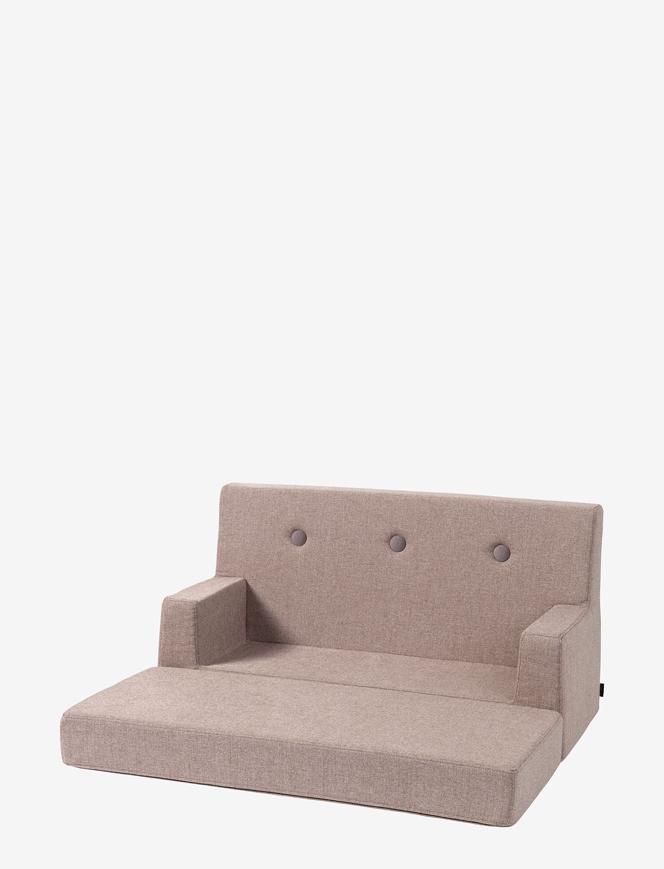 By KlipKlap - KK Kids Sofa - Soft Rose w.Rose - gólfpúðar og hægindastólar - soft rose with rose - 2