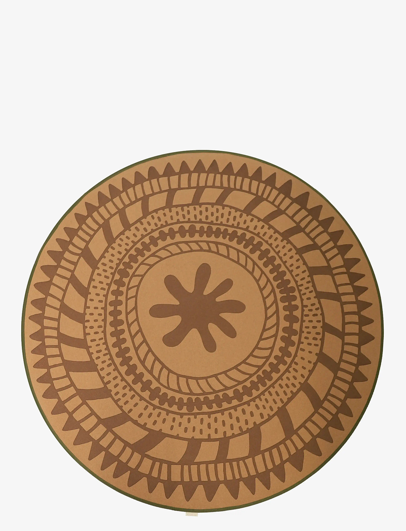 By KlipKlap - By KlipKlap Play Mat - Raindance - lekmattor - nature w black and green - 1