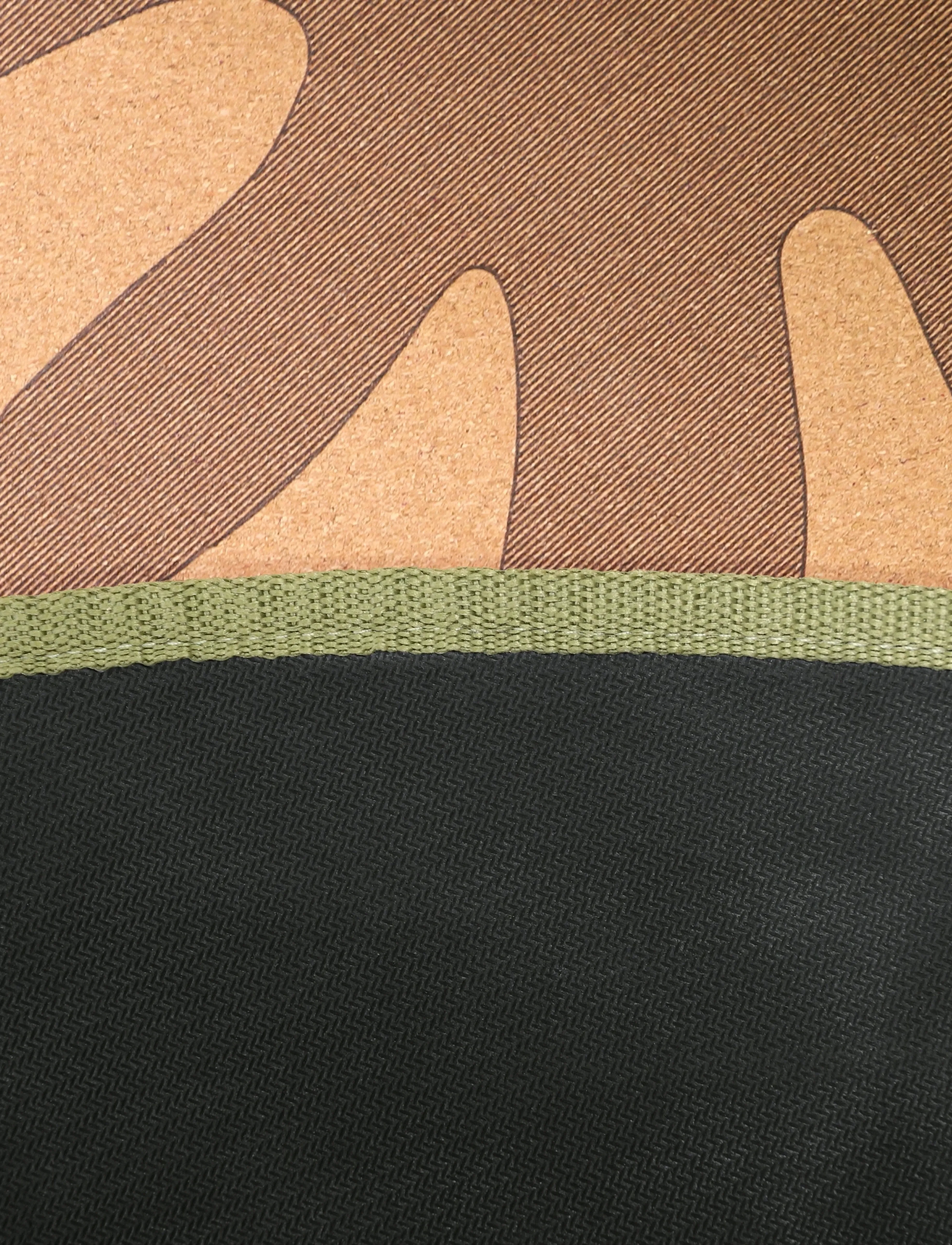 By KlipKlap - By KlipKlap Play Mat - Raindance - babygym & lekmattor - nature w black and green - 5