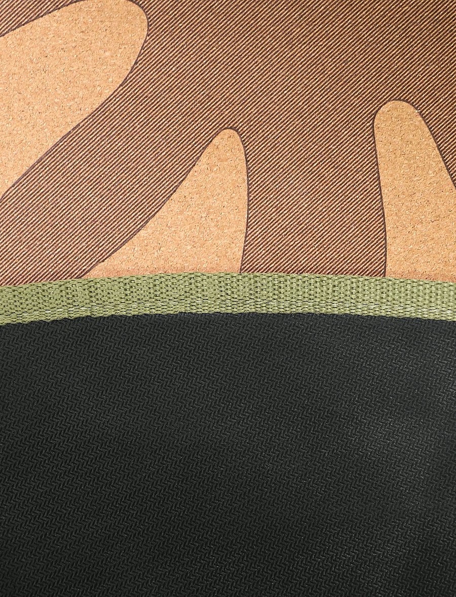 By KlipKlap - By KlipKlap Play Mat - Raindance - babygym & lekmattor - nature w black and green - 5
