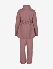 By Lindgren - Little Sigrid Thermo Set - thermo coveralls - dark rose - 1