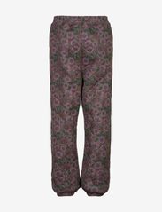 By Lindgren - Sigrid Thermo Pants - termobyxor - eucalyptus rosehip flower aop - 1