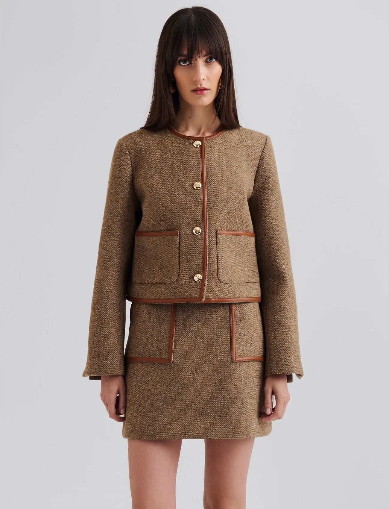 Malina Ninette Dressed Wool Jacket - - 40 1