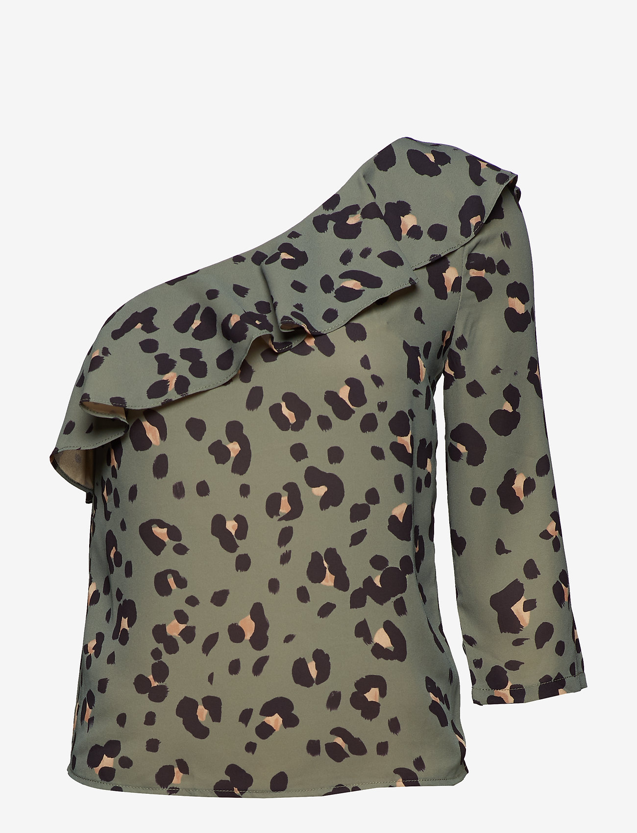 Malina - Amity blouse - langermede bluser - wild leo - 0