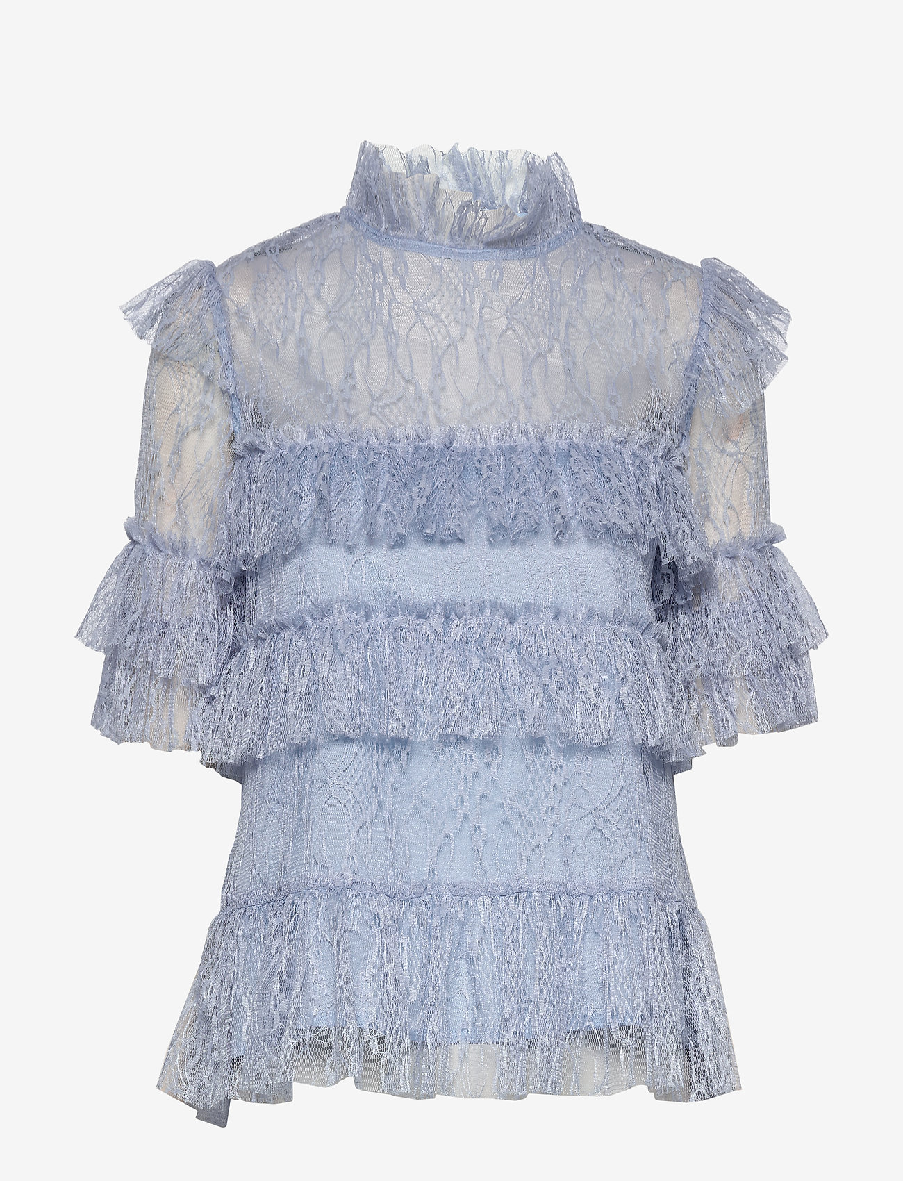 Malina - Rachel Blouse - kortærmede bluser - lavender blue - 0