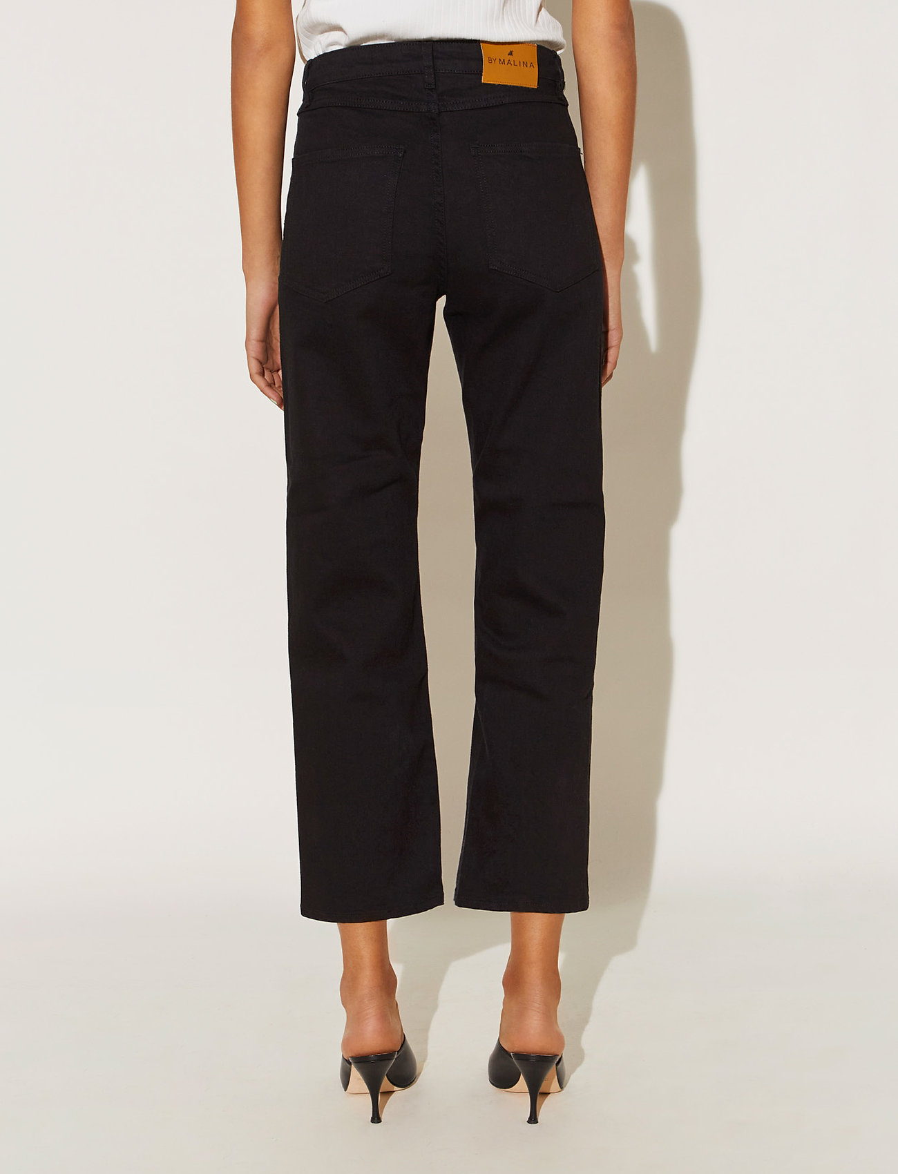 Malina - Edith high-rise denim jeans - black - 3