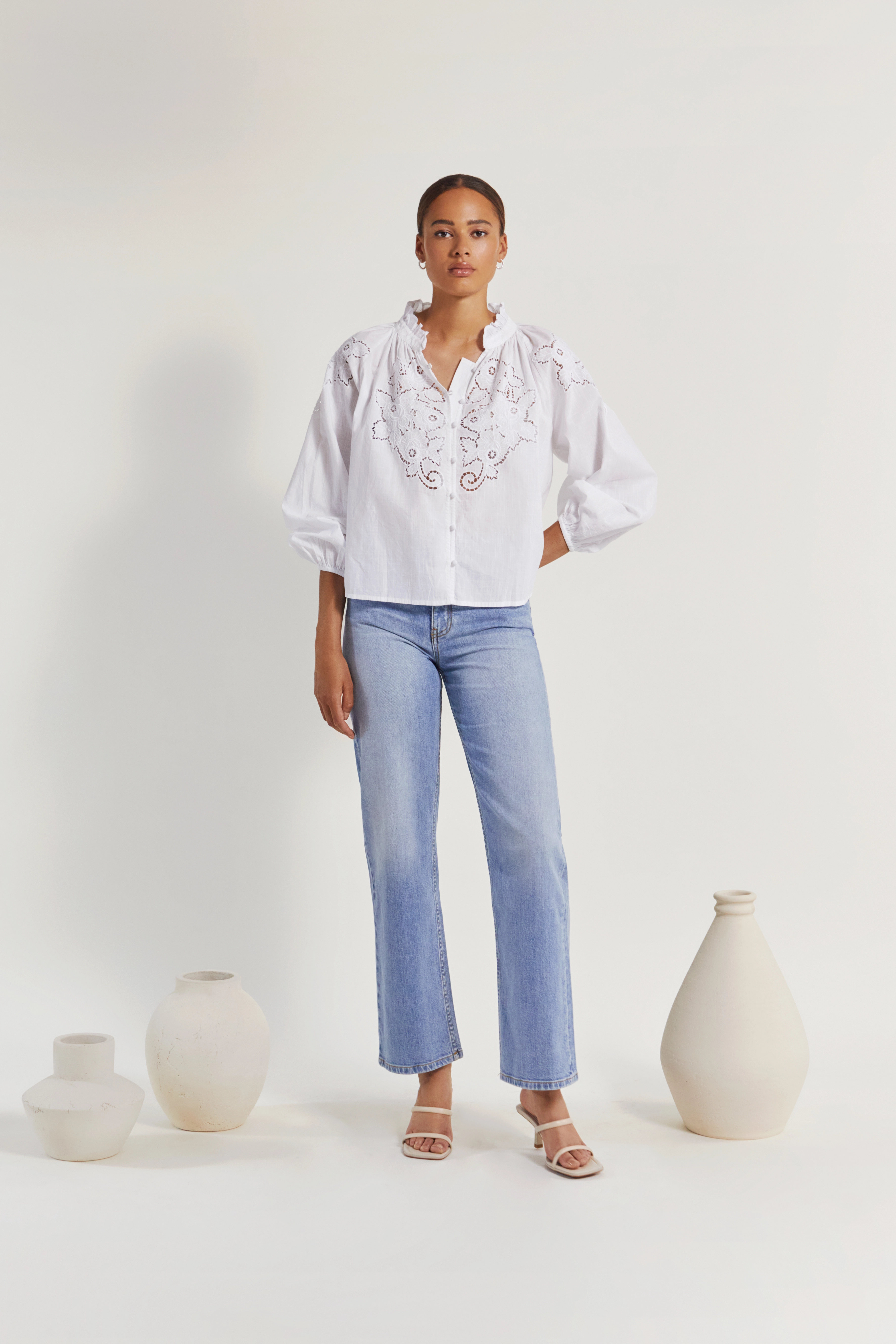 Malina - Alma jeans - washed blue - 3