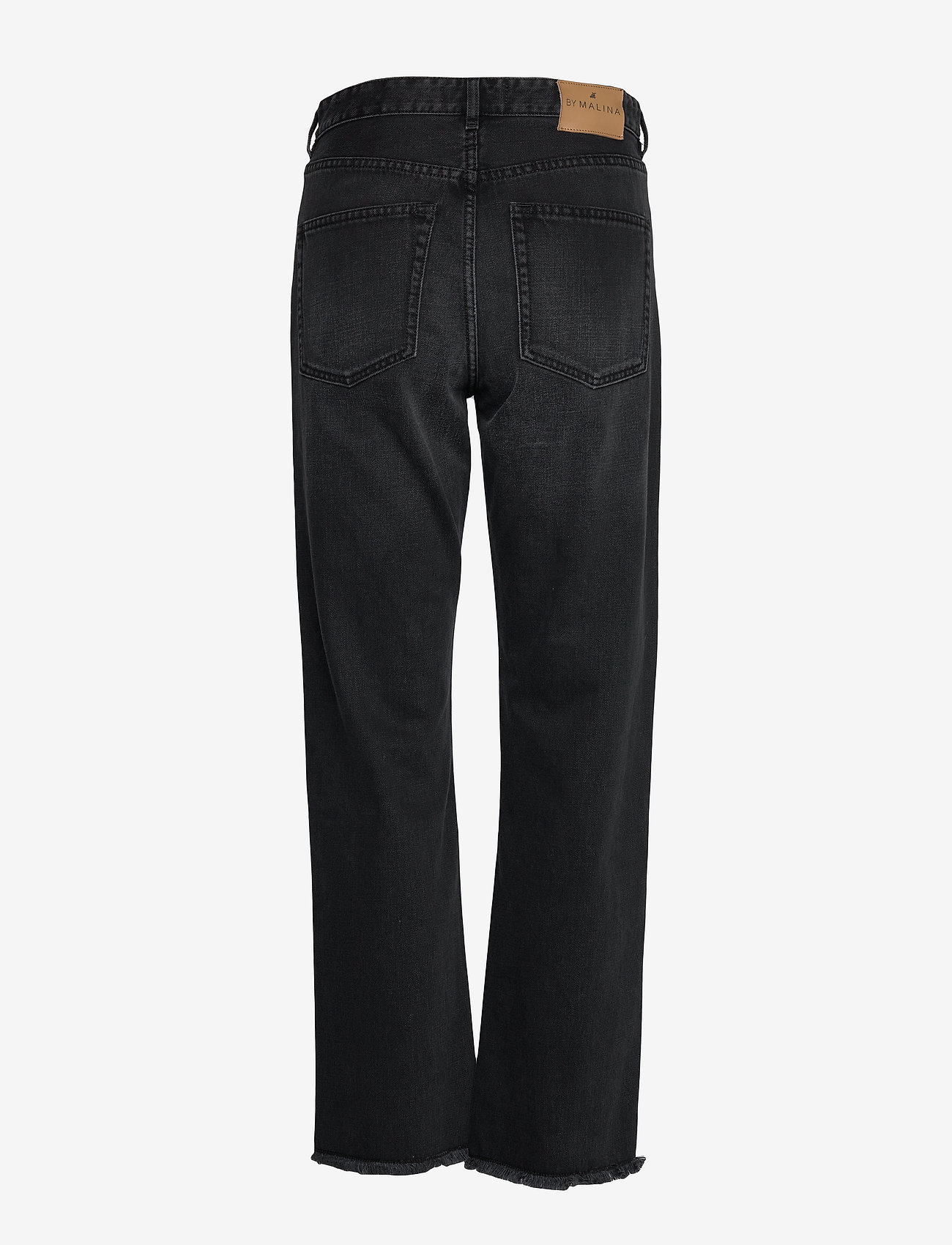 Malina - Alexa high-rise denim jeans - tiesaus kirpimo džinsai - black - 1