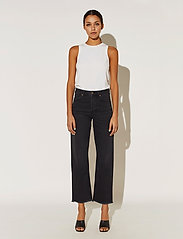 Malina - Alexa high-rise denim jeans - proste dżinsy - black - 2