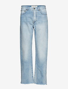 Alexa high-rise denim jeans, By Malina