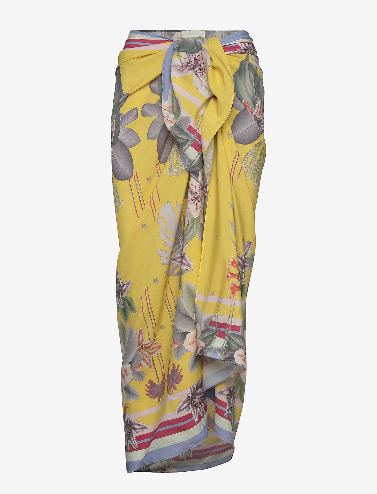 By Malina - Beach sarong - electric jungle pineapple - 0
