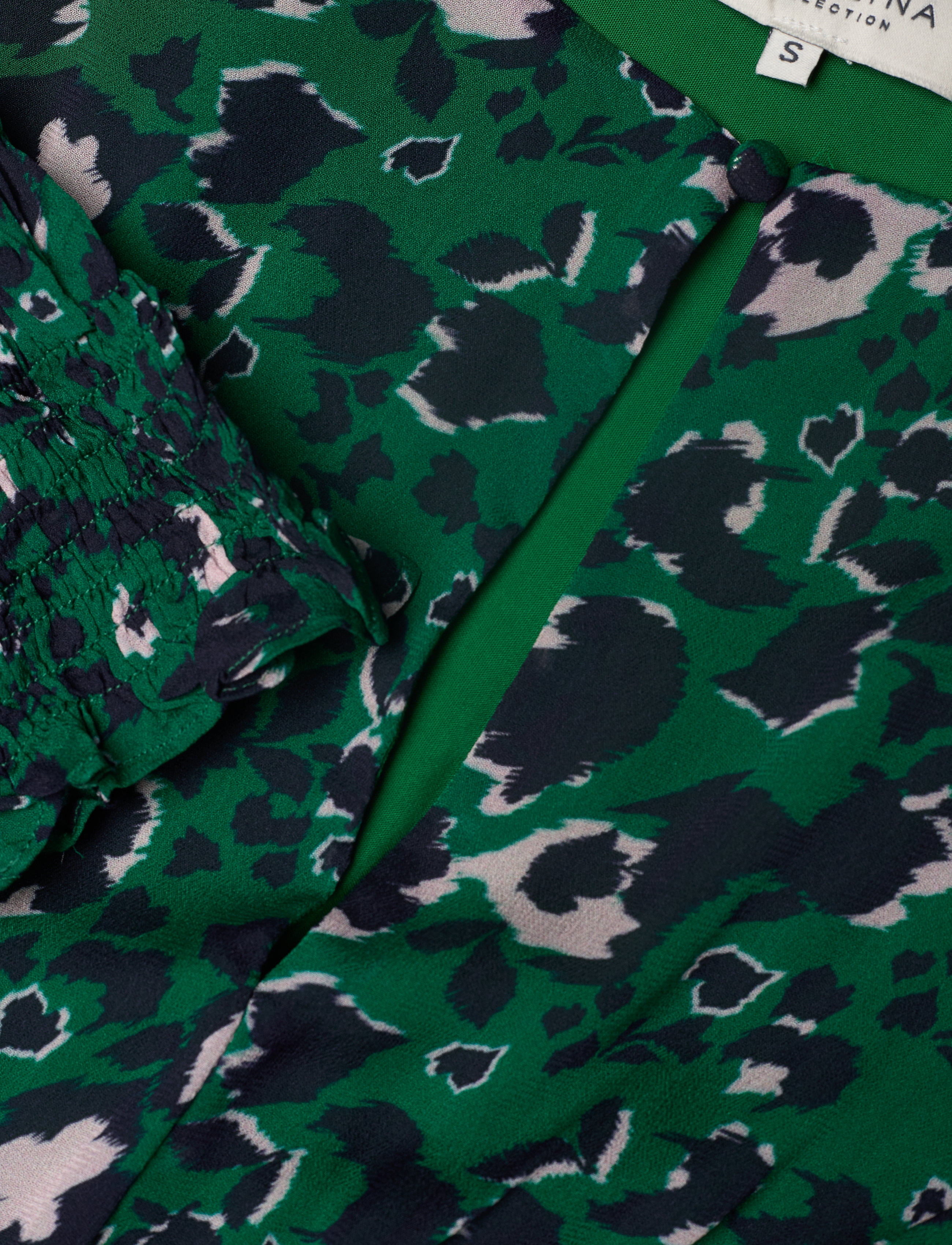 By Malina - Sancia dress - shadow garden green - 4