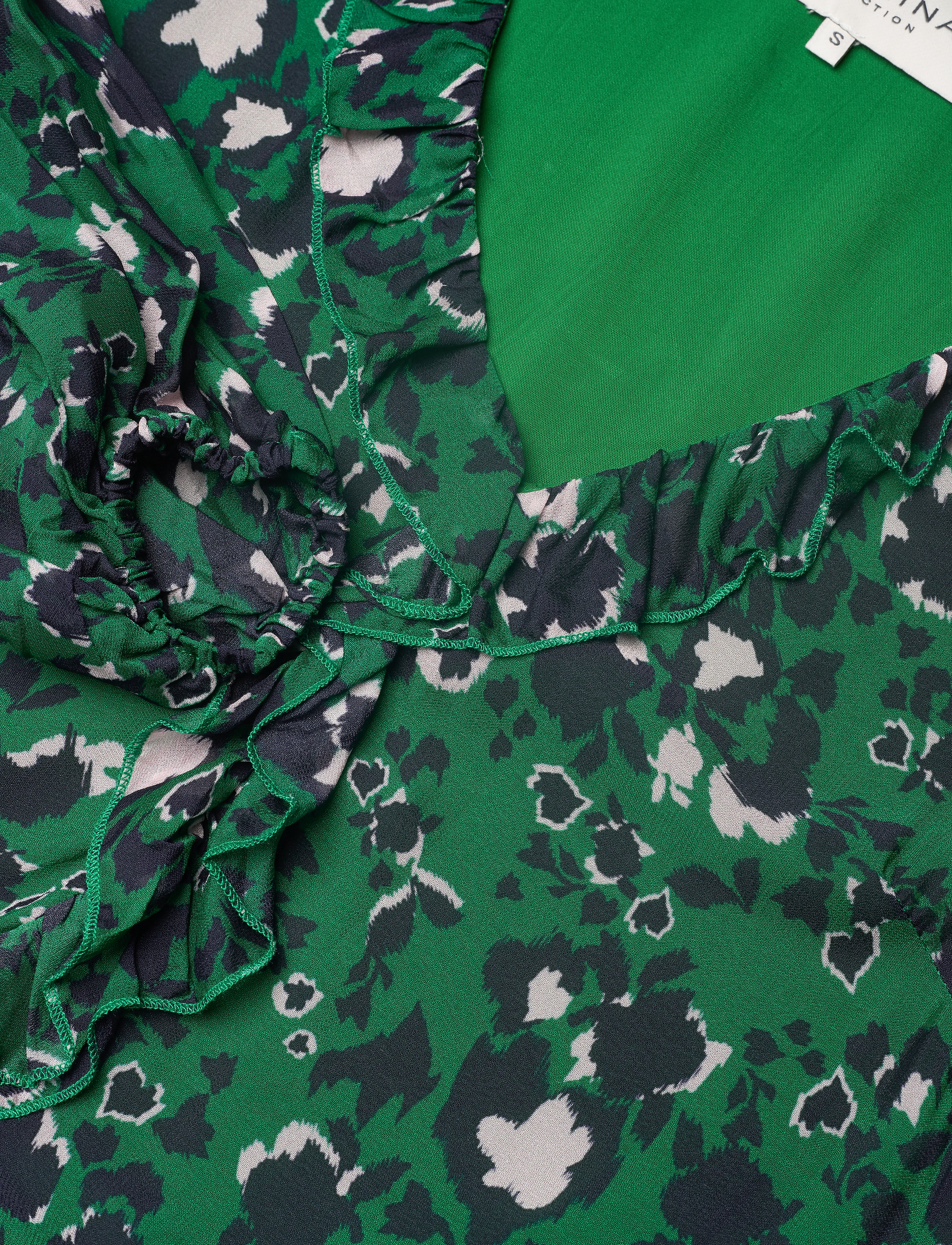 By Malina - Palmina dress - shadow garden green - 4