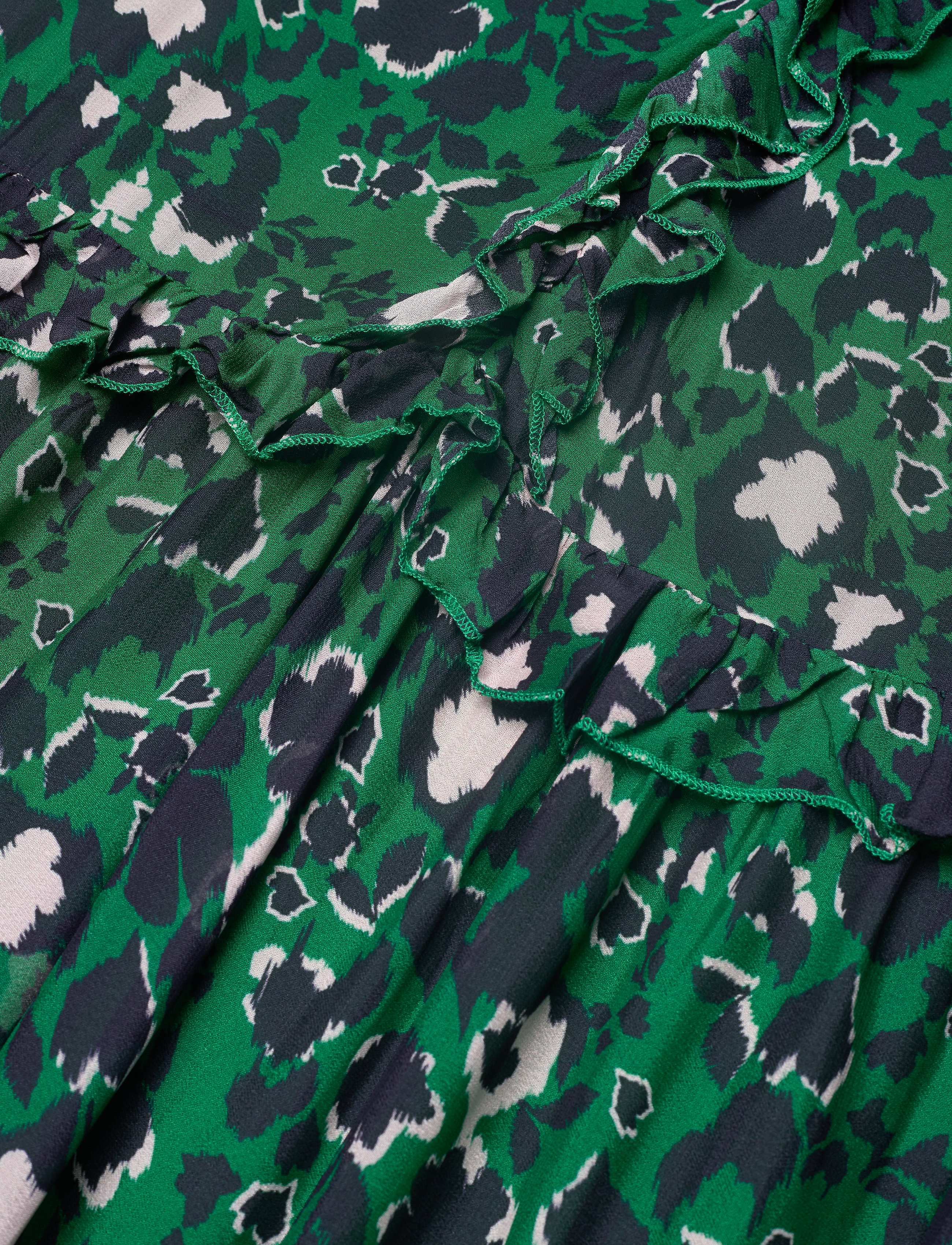 By Malina - Palmina dress - shadow garden green - 5