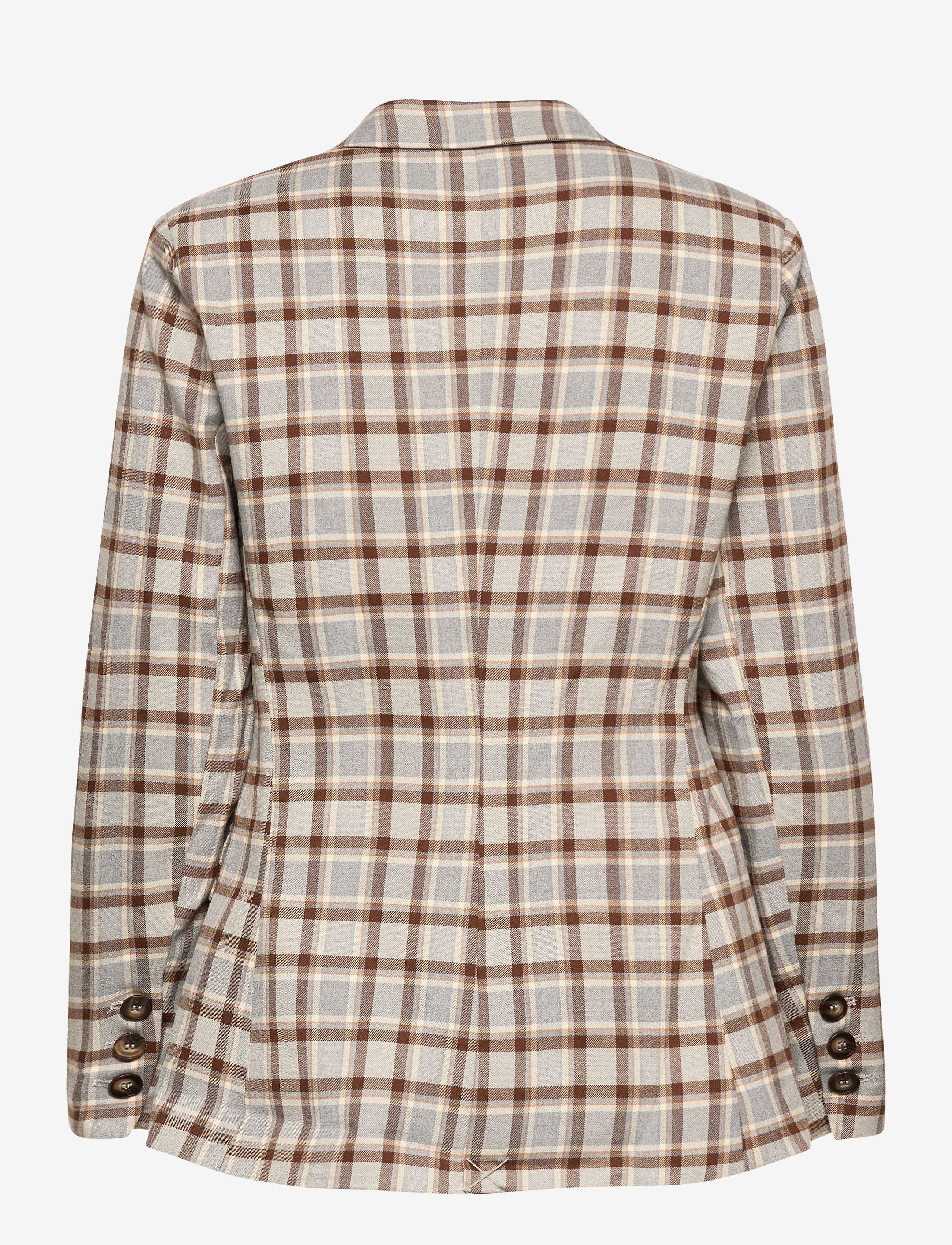 By Malina - Karah blazer - grey checker - 2