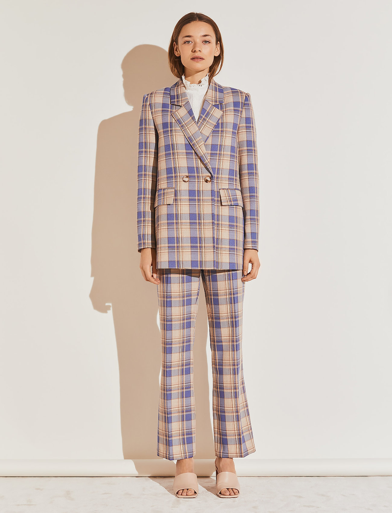 Malina Rosetta pants - Collecties - BLUE CHECK / multi