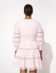 Malina - Inez dress - vakarėlių drabužiai išparduotuvių kainomis - french ditsy pink - 5
