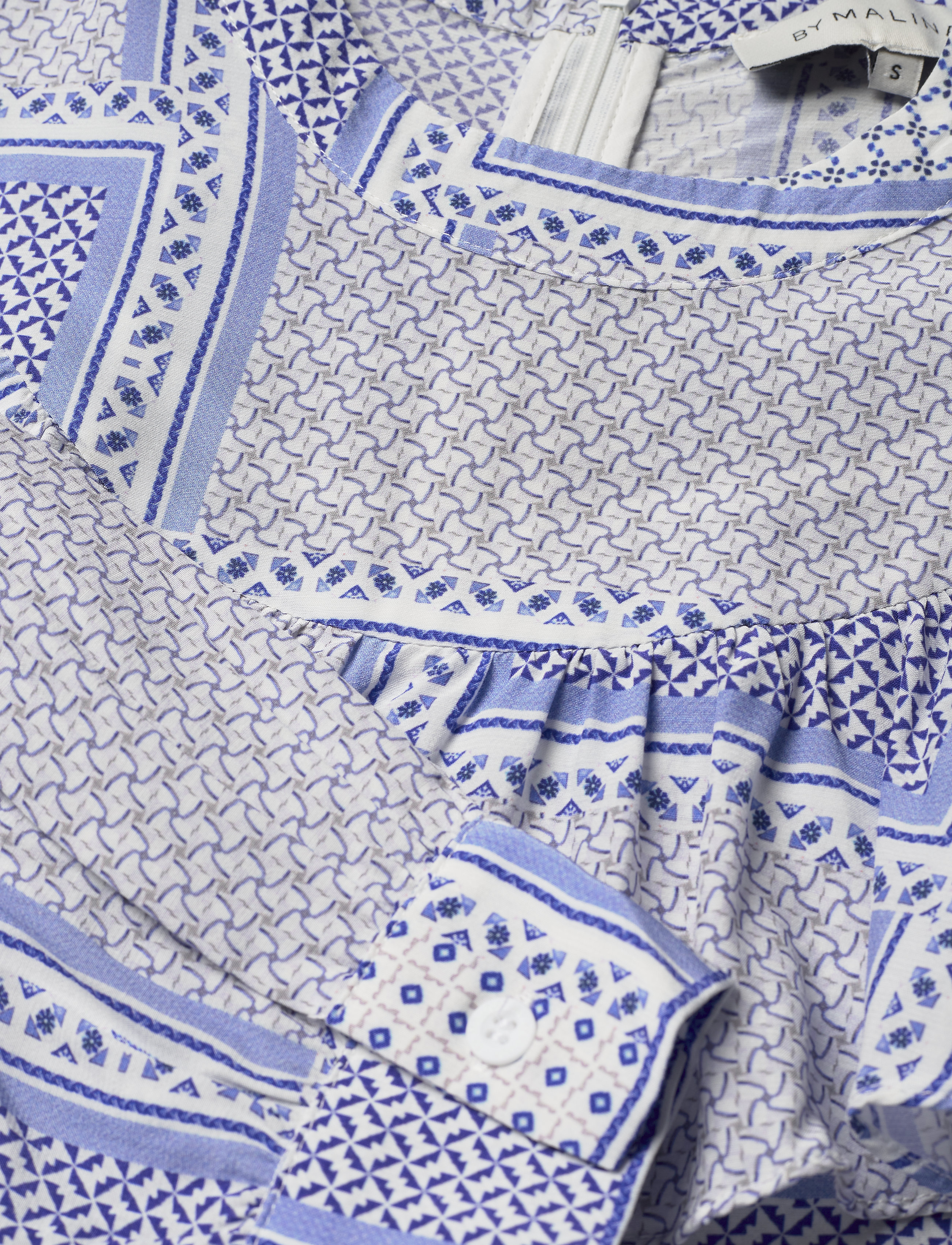 Malina - Malva dress - midi kjoler - bohemic blues - 2