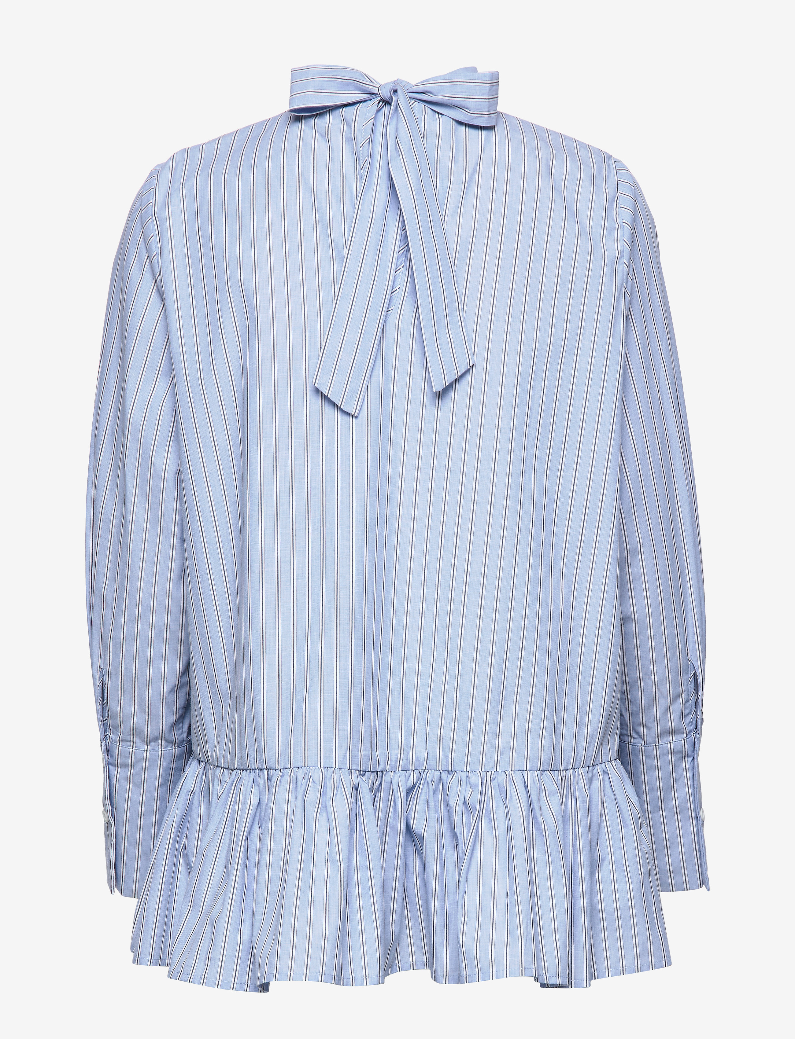 By Malina - Aldina shirt - blue stripe - 1
